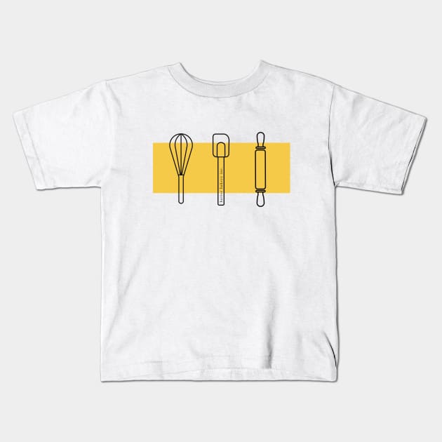 Butter Bakery Kids T-Shirt by butter bakery inc